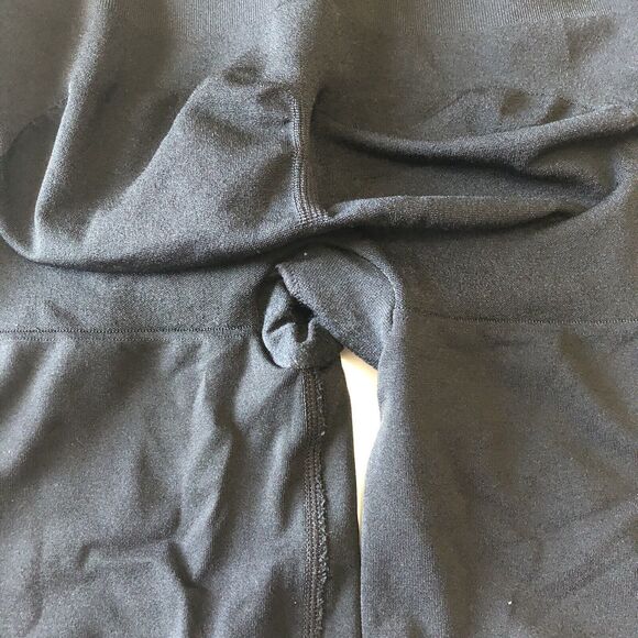 Spanx Power Series Black Body Suit Mid Thigh Size Large - Picture 8 of 8